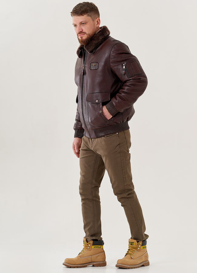 Мужская дубленка   модель № 79289 в рассрочку